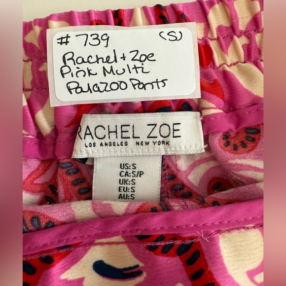 Rachel Zoe Red and Cream Patterned Pants - Picture 7 of 7